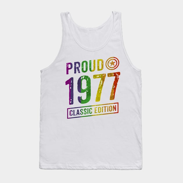 Proud 1977 Tank Top by rodmendonca